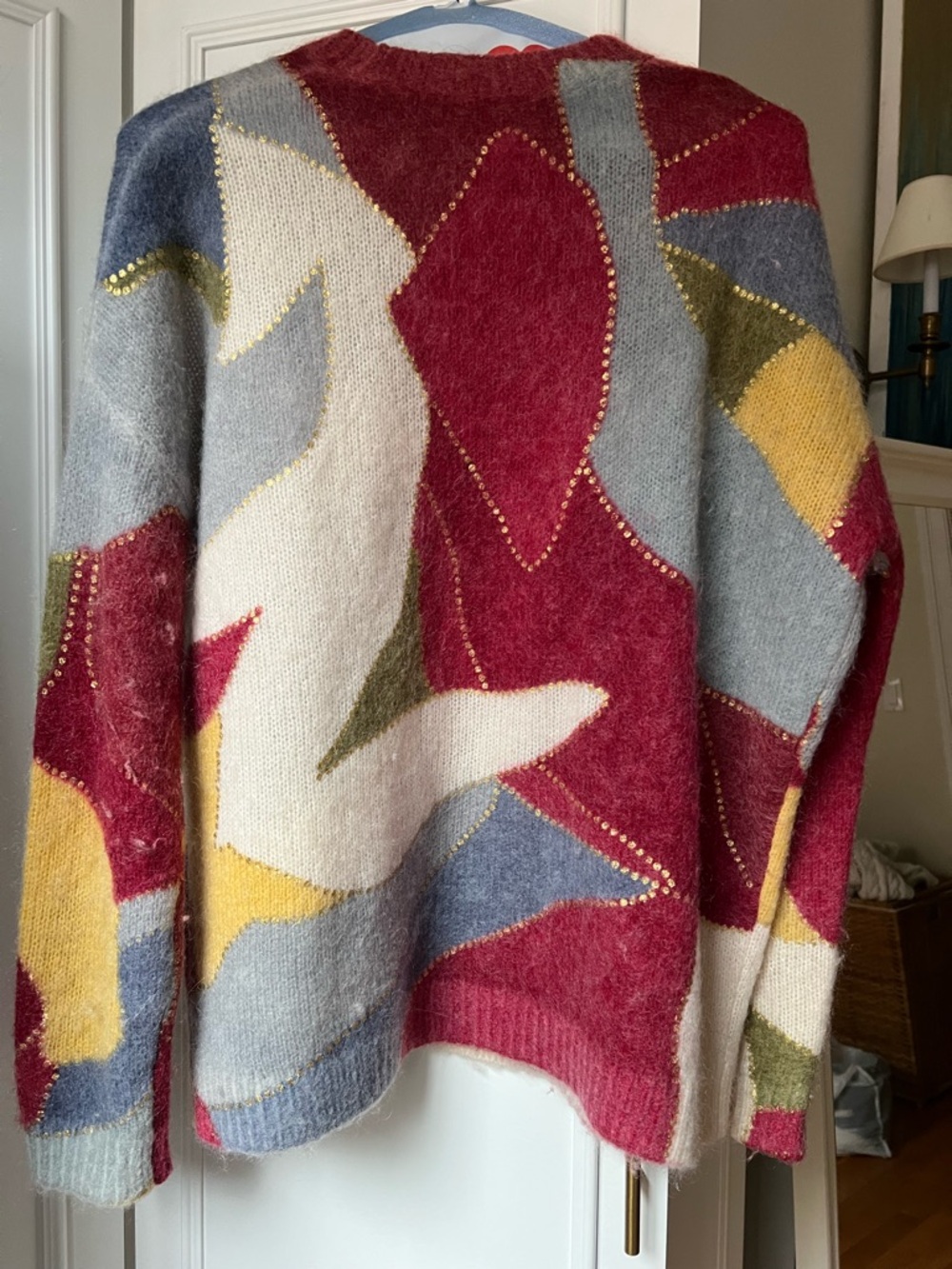 Sezane x Les Composantes Mosaic Sweater